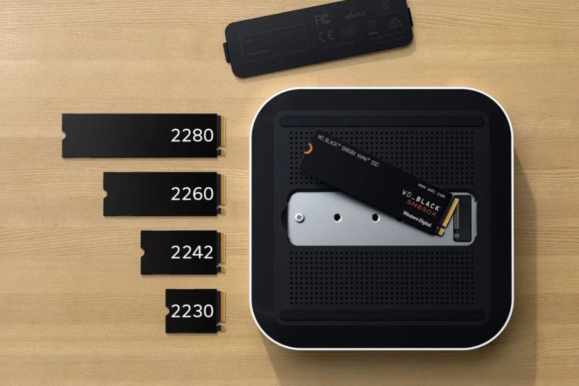 Відсік Satechi CubeDock для NVMe SSD з підтримкою формфакторів 2230, 2242, 2260, 2280
